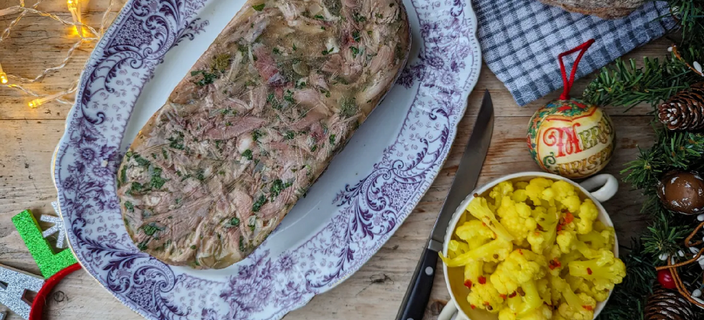 Pork Shank Terrine with Parsley and Shallots