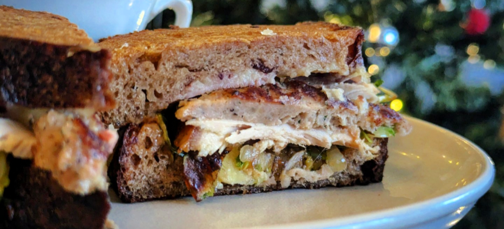 RICHARD H. TURNER'S CHRISTMAS GRILLED SANDWICH