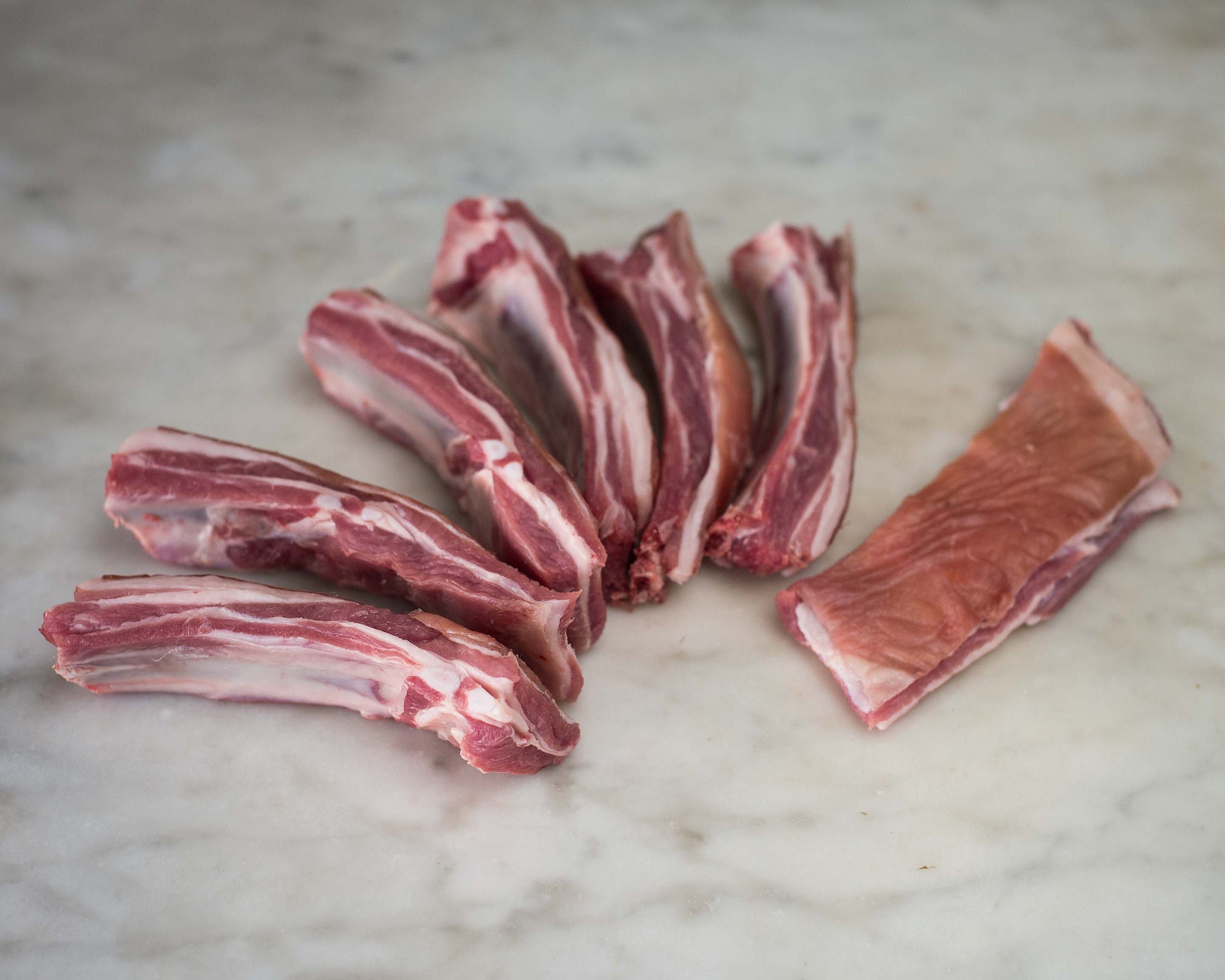 Lamb Ribes LAMB BELLY RIBS – Turner & George